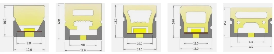 IP67 Waterproof 24V LED Fountain LED Neon Wholesale LED Strip Light 0606